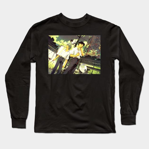 Kaworu x Shinji Long Sleeve T-Shirt by Adrianisawaffle
